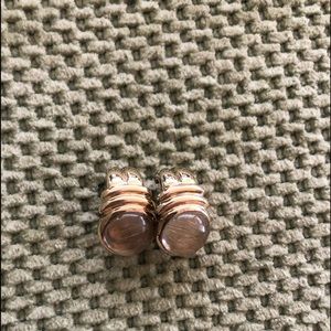 KYLO sterling-and-quartz earrings